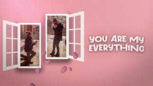 День Валентина Слайд-шоу розовые окна сердца Valentines Day Slideshow Pink Window Videohive