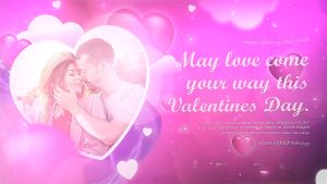Videohive Happy Valentines Day Pink Slideshow