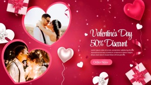 Valentines Day Slideshow Sale Opener