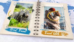 Travel Book Slideshow Free Premiere Pro Templates tutorial