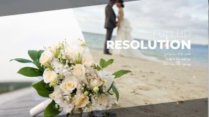 Свадебное слайд-шоу яркие моменты Wedding Elegant Slideshow Rectangle Transition