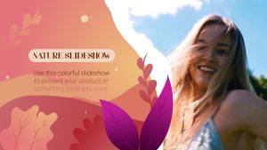 Rainbow Promo Nature Slideshow After Effects