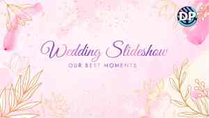Ink Wedding Slideshow Pink Sandy Salute